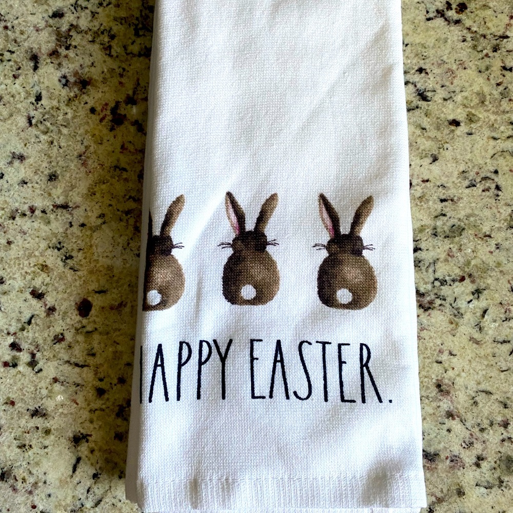 Rae Dunn Easter Bunny Tea Towel🐰